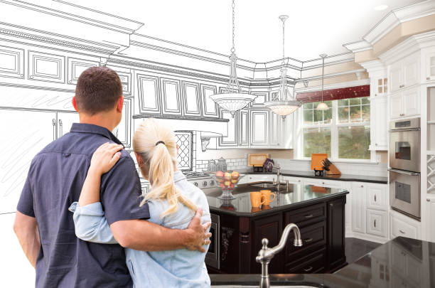 Professional Countertop Replacement technician working in Hilltown, PA